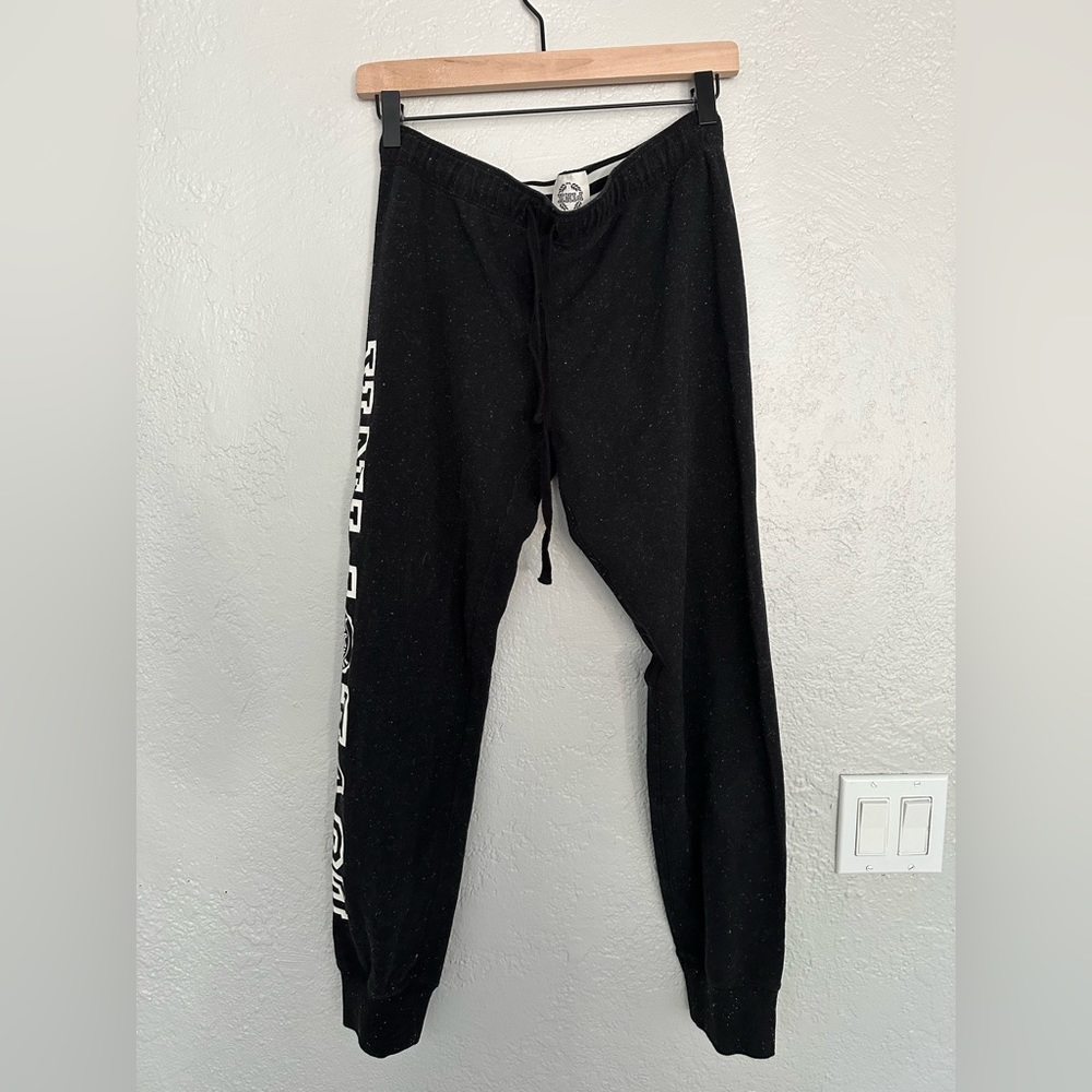 PINK Black and White Sweatpants
